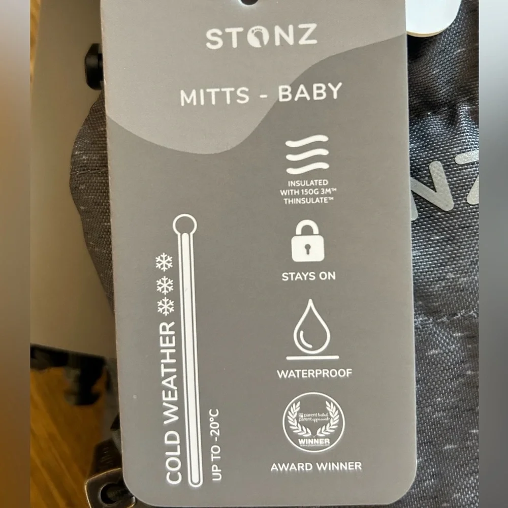 Stonz Baby Mittens 0-12M